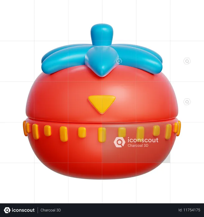 Pomodoro Timer  3D Icon