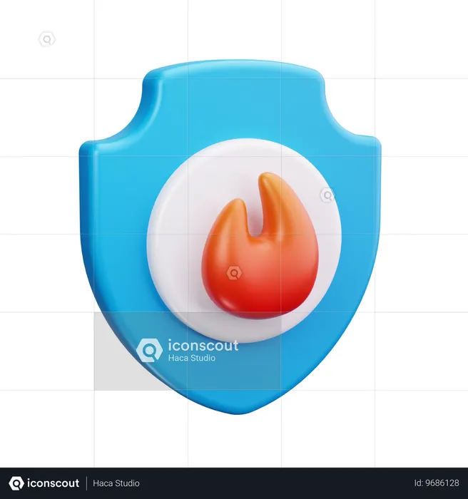 Sapeur pompier  3D Icon