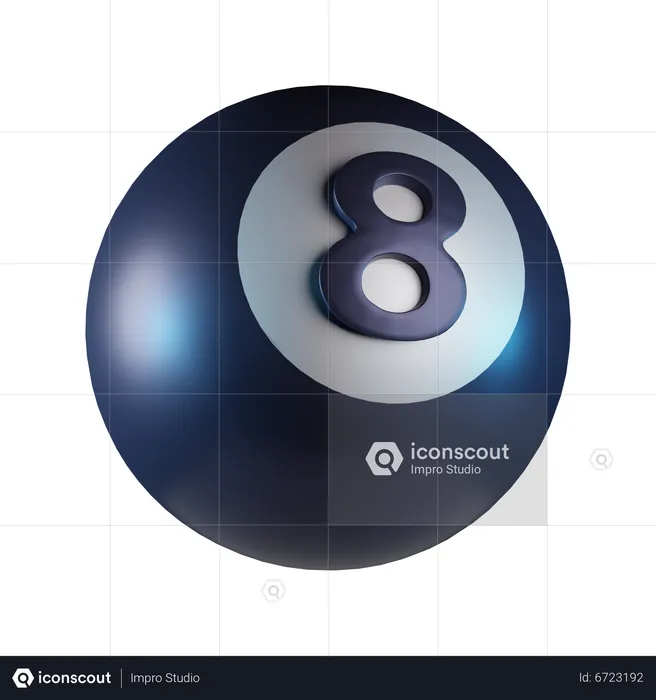 Pool Ball  3D Icon