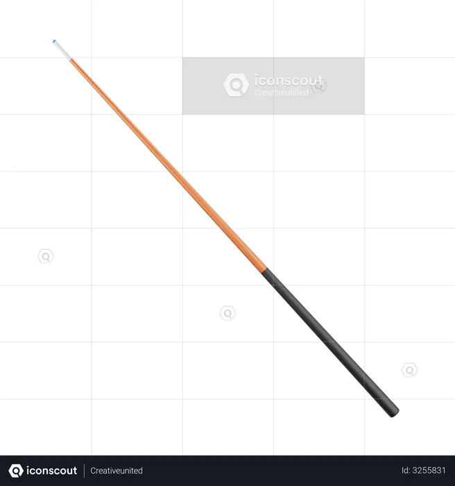 Pool Stick  3D Icon