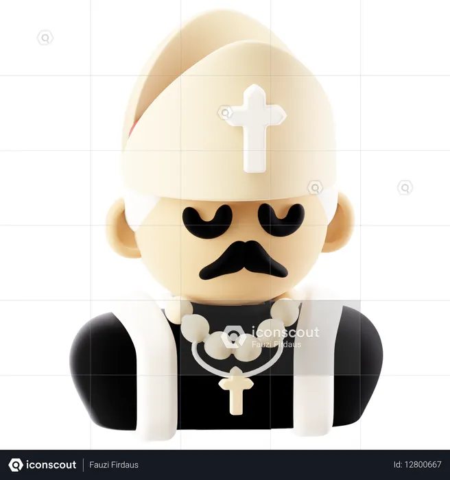 法王  3D Icon
