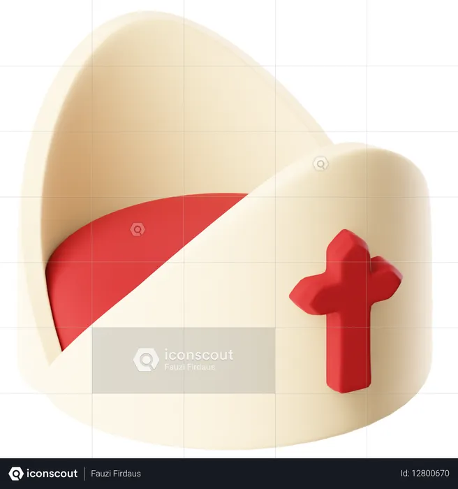 Pope  3D Icon