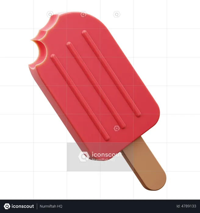 Popsicle  3D Icon