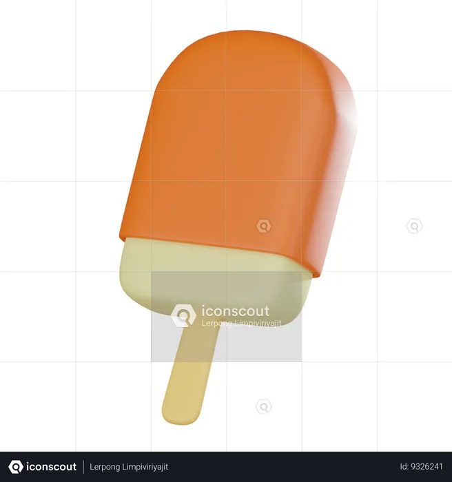 Popsicle  3D Icon