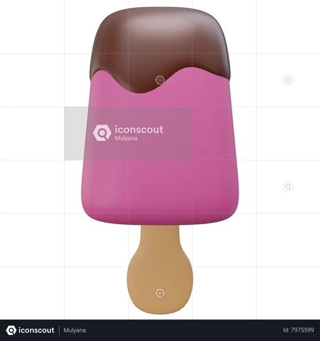 Popsicle  3D Icon