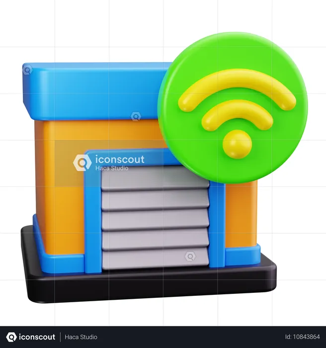 Porta da garagem  3D Icon