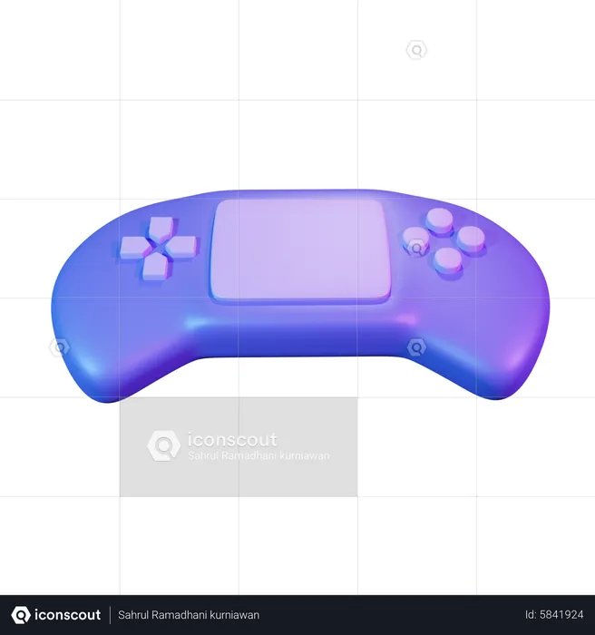 Portable Game  3D Icon