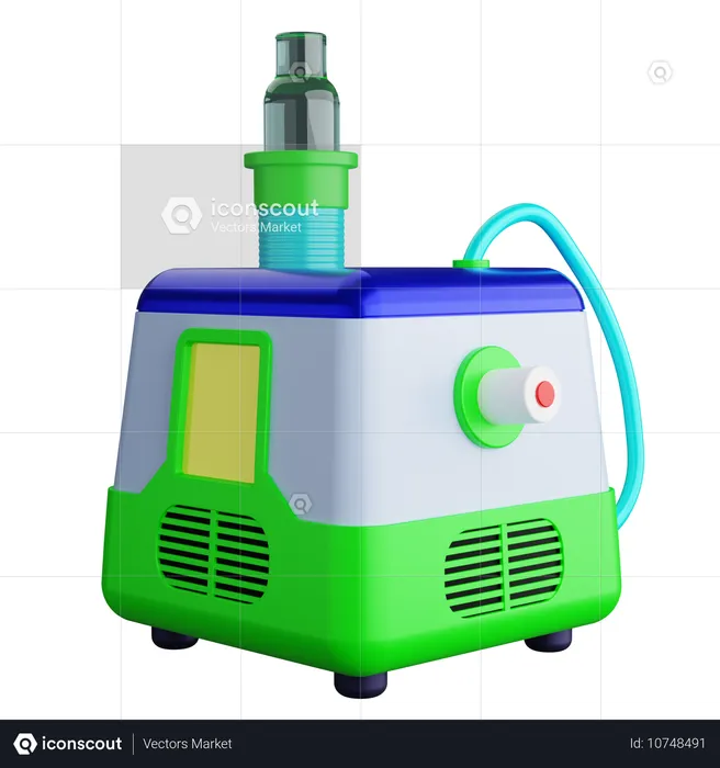 Portable Nebulizer  3D Icon