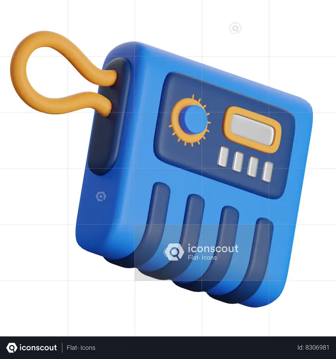 Portable Radio  3D Icon