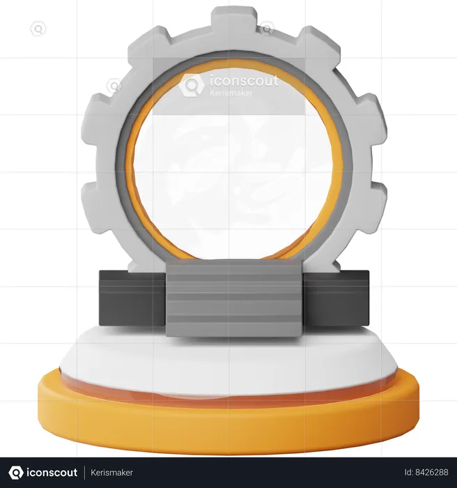 Portal Gate  3D Icon