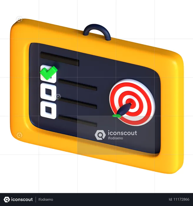 Portapapeles  3D Icon