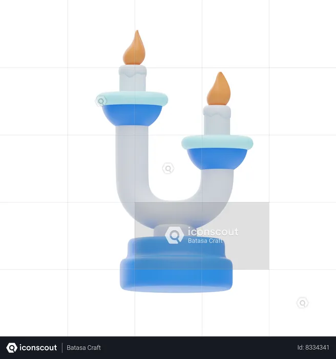 Candelero  3D Icon