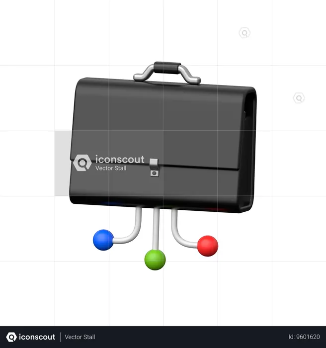 Portfolio Integration  3D Icon