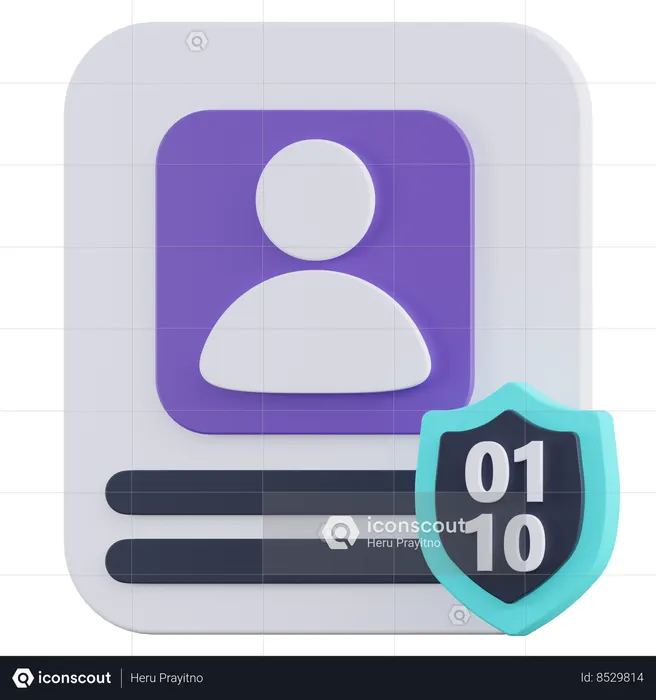 Portfolio Locked  3D Icon