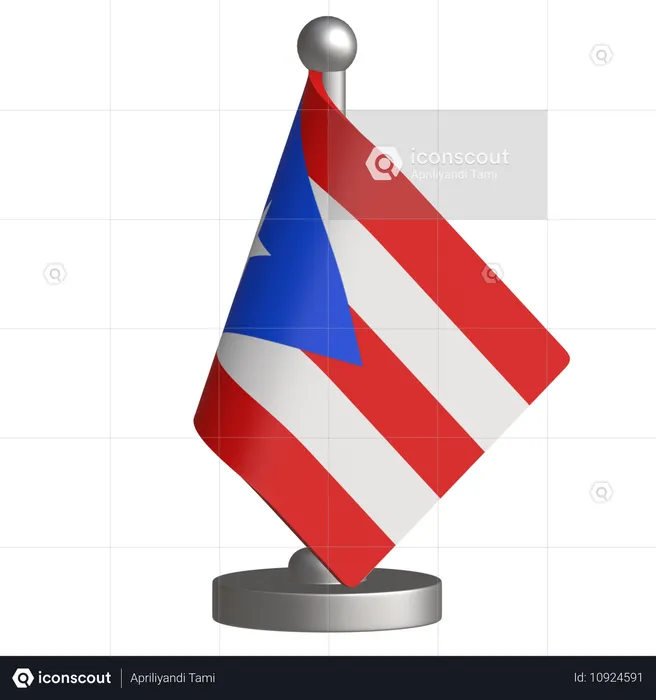 Porto Rico  3D Icon