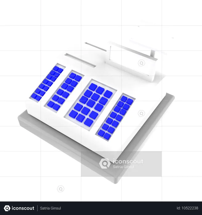 Terminal pos  3D Icon