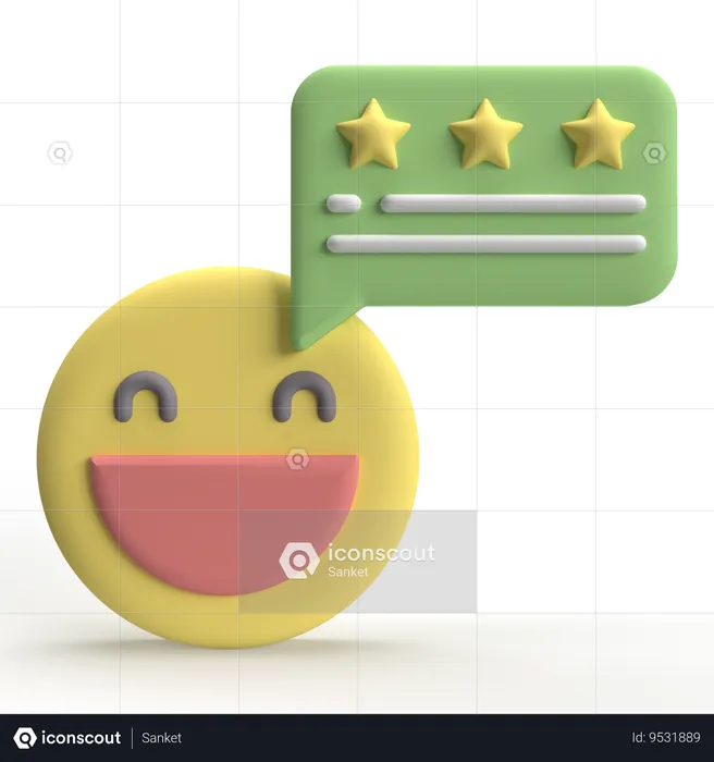 Positive Feedback  3D Icon