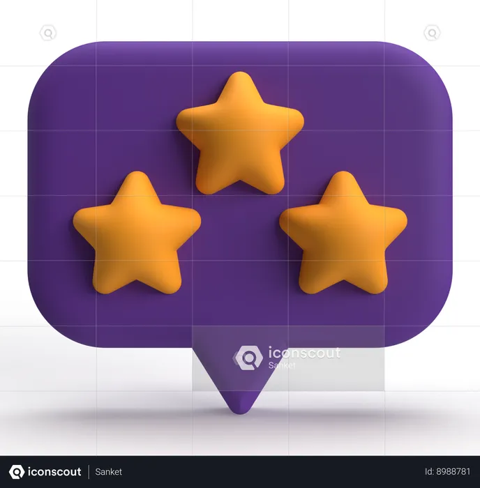 Positive Review  3D Icon