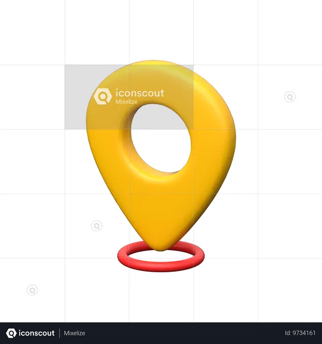 Posizione  3D Icon