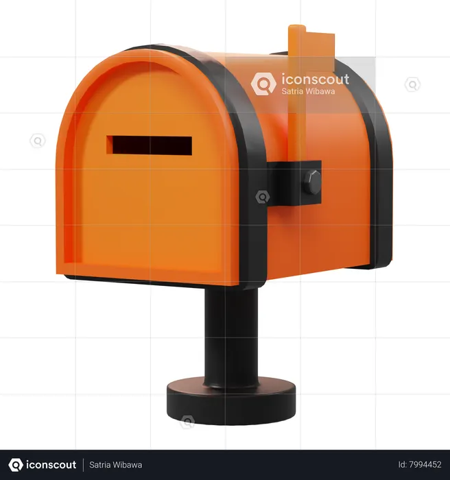 Post Box  3D Icon