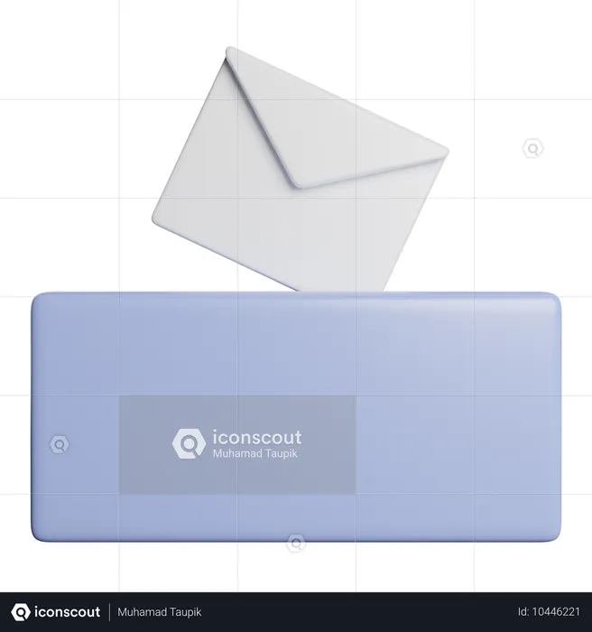 Briefkasten  3D Icon