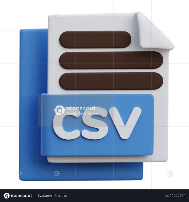 Reißverschluss  3D Icon