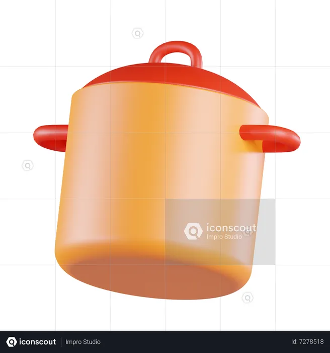 Pot  3D Icon