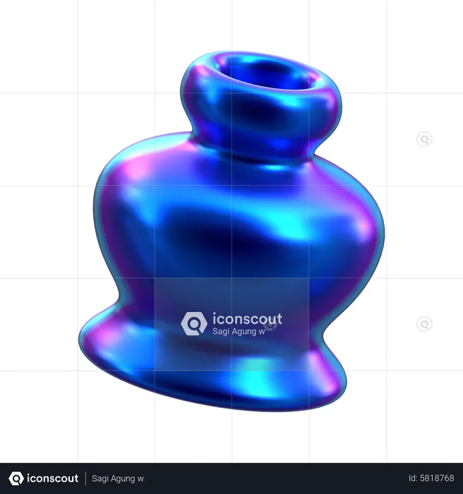 Pot Shape  3D Icon