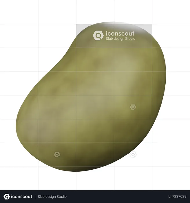 Potato  3D Icon