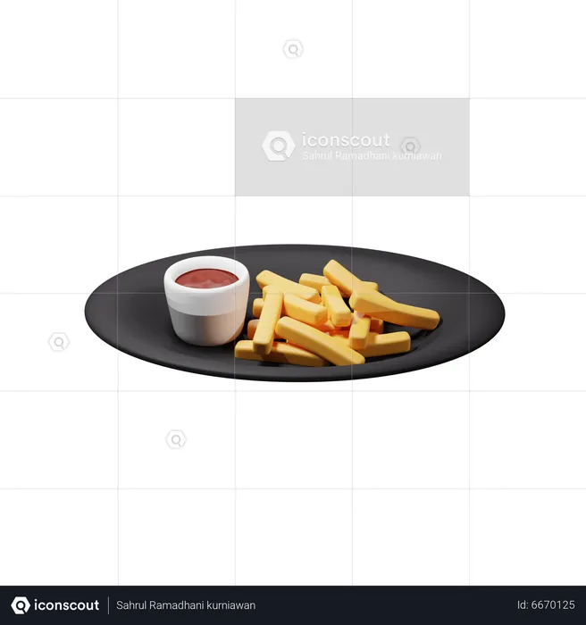 Potato  3D Icon