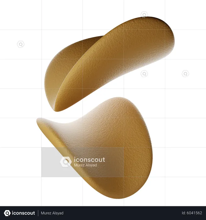 Potato Chips  3D Icon
