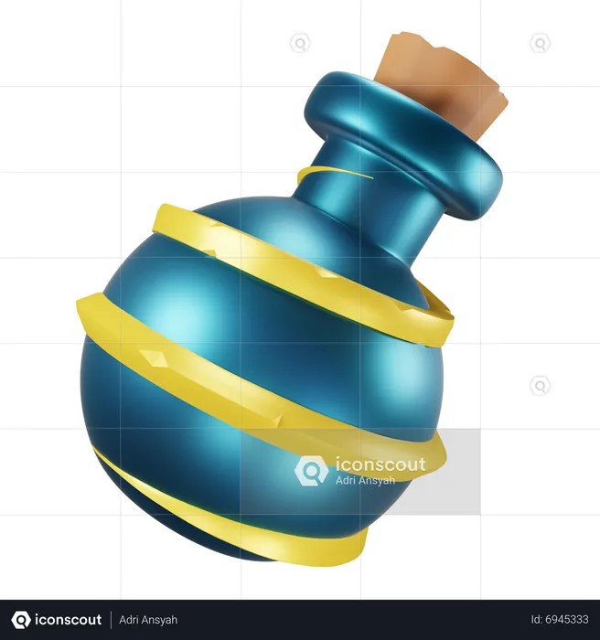 Potion  3D Icon