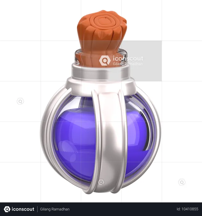 Potion Bottle  3D Icon