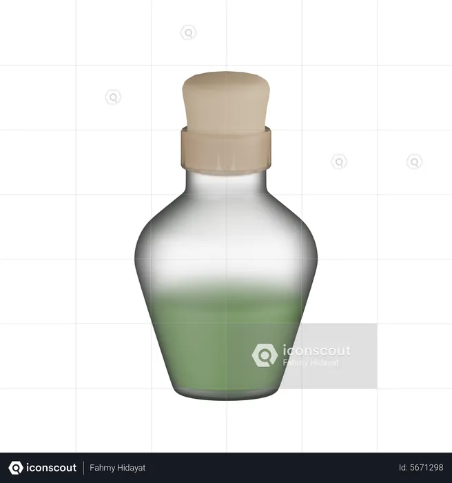 Potion Bottle  3D Icon