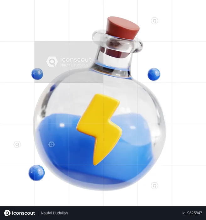 Potion Energy  3D Icon