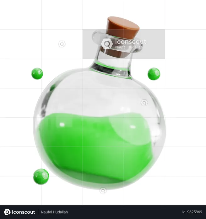 Potion Flask  3D Icon