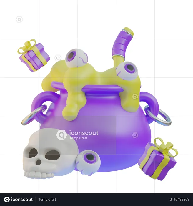 Potion Pot  3D Icon