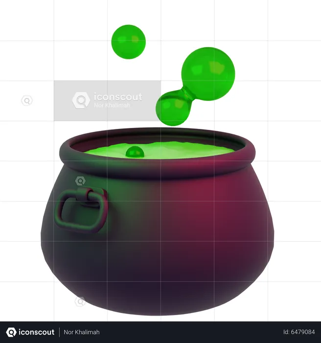 Potion Pot  3D Icon
