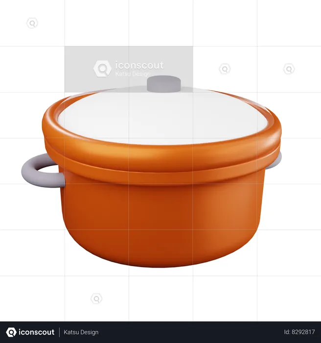 Pots and Pans  3D Icon