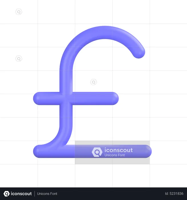 Pound Sign  3D Icon