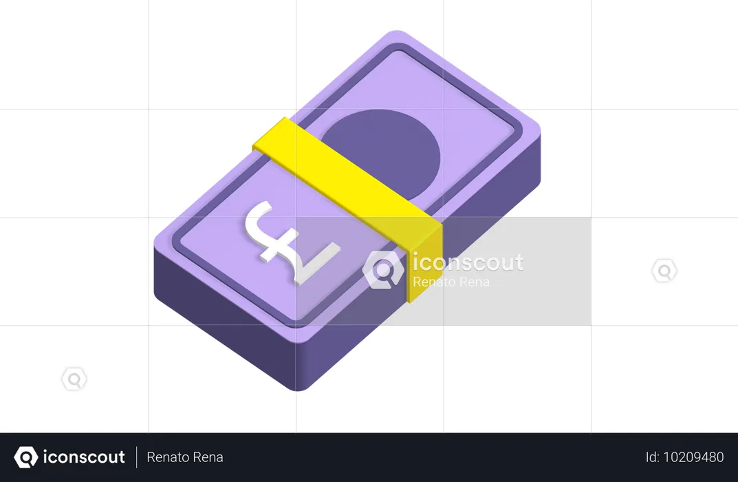 Pound Bundle  3D Icon