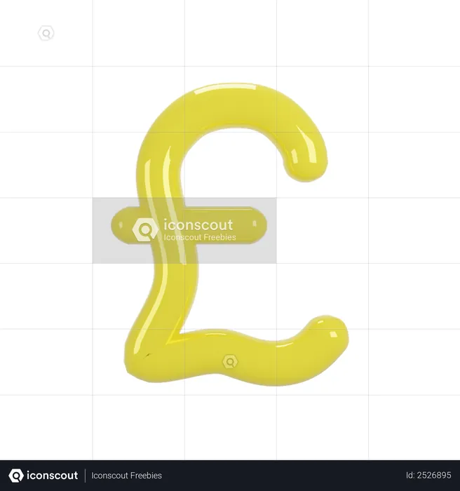 Pound sign  3D Illustration
