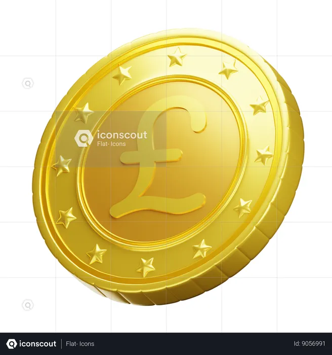 Pound Symbol  3D Icon
