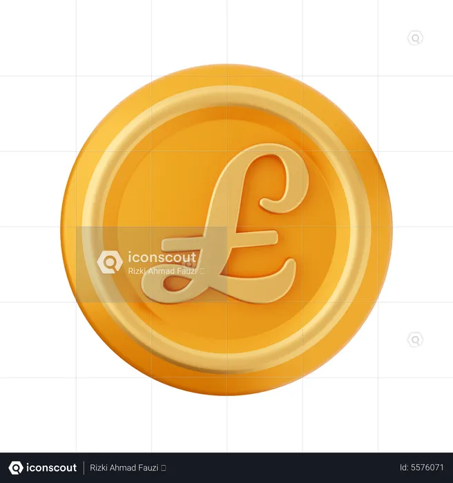 Poundsterling  3D Icon