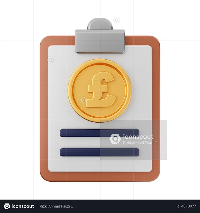Poundsterling Report  3D Icon