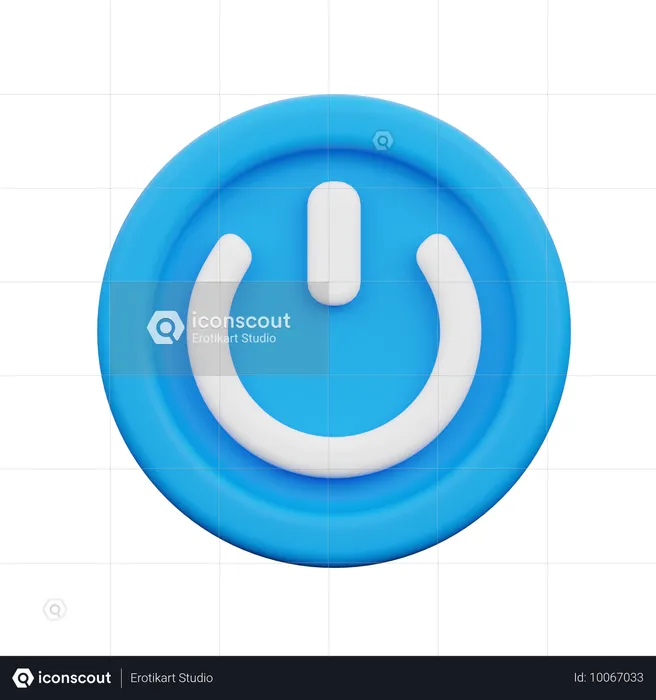 Power  3D Icon