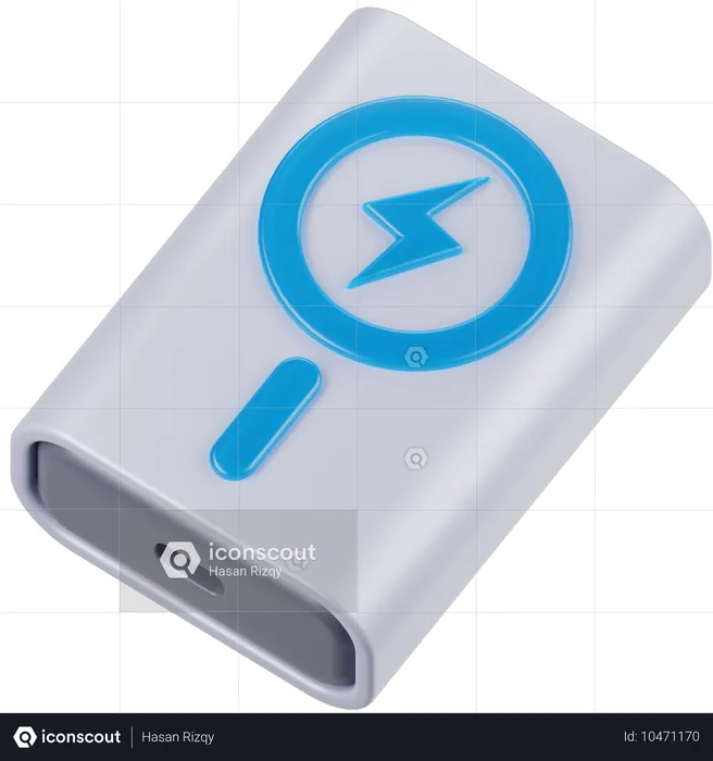 Power Bank  3D Icon