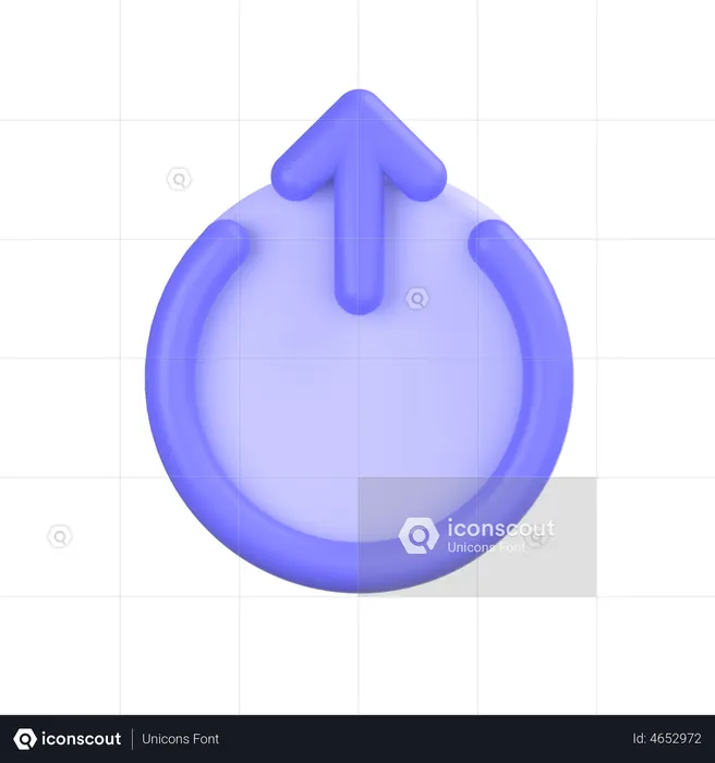 Power Button  3D Icon