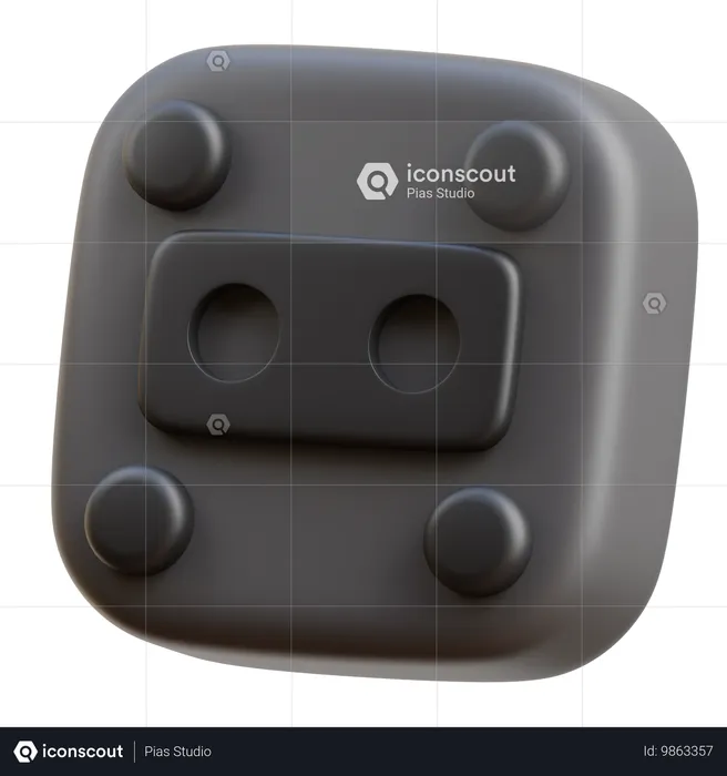 Power Socket  3D Icon