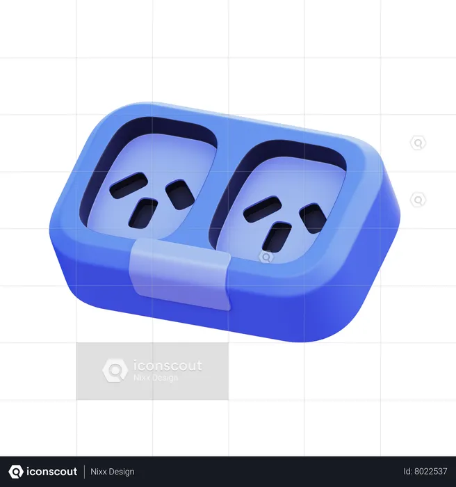 Power Strip  3D Icon